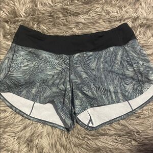 Lululemon Athletica Black and green Athletic Shorts